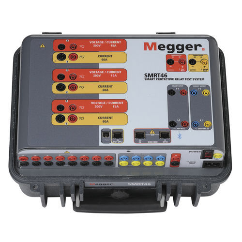 Testeur pour relais multiphasé - SMRT46R - MEGGER - électrique / universel / portable