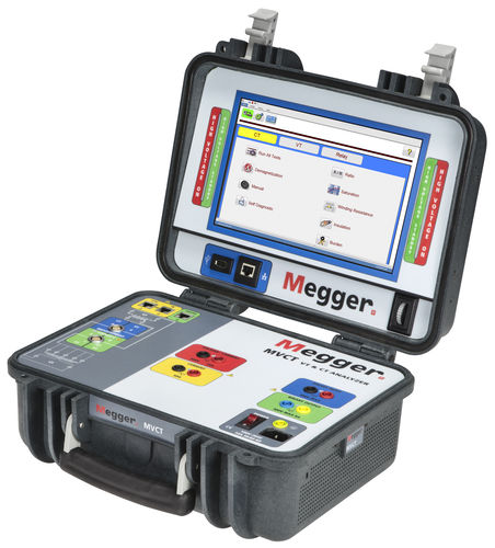 Appareil de test de transformateur - MVCT - MEGGER - d'isolement / de tension / de courant