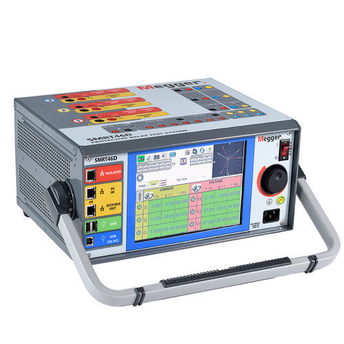 Testeur pour relais multiphasé - SMRT46 / 46D - MEGGER - électrique / universel / portable