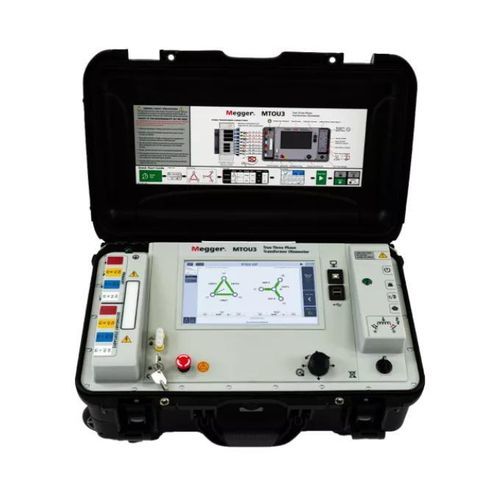 Milliohmmètre numérique - MTOU3 - MEGGER - portable / de transformateur / à faible résistance