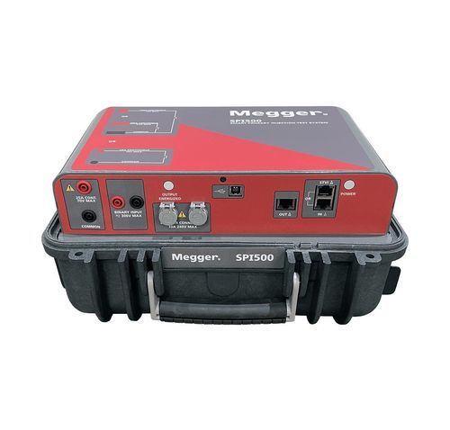 Système de test pour machines et installations électriques - SPI500 - Doble-Megger - pour appareil de commutation / pour sous-station électrique / portable