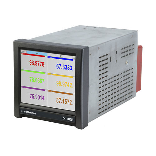 Enregistreur sans papier - Eurotherm® 6100E  - Watlow Electric Manufacturing Company - universel / réseau / d'affichage