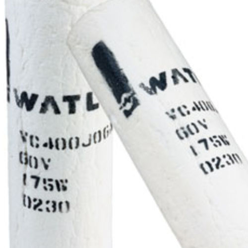 Élément chauffant tubulaire - Watlow Electric Manufacturing Company - en fibre céramique