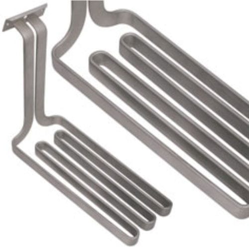 Élément chauffant tubulaire - FIREBAR® - Watlow Electric Manufacturing Company - plat / rond / en acier inoxydable