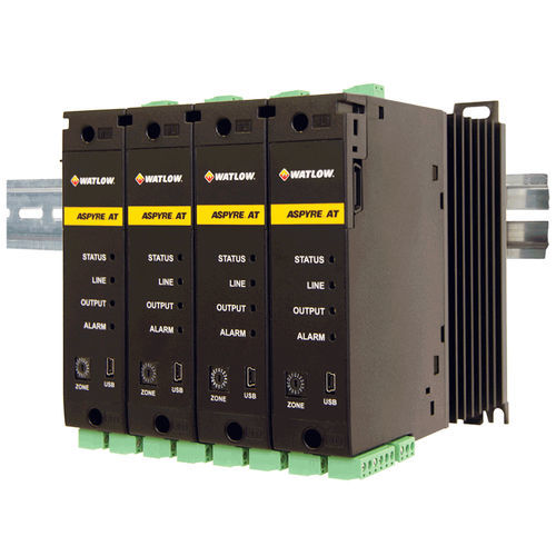 Contrôleur de puissance SCR - ASPYRE® AT - Watlow Electric Manufacturing Company - numérique / sur rail DIN / modulaire