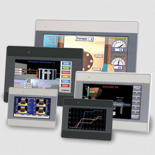 Terminal opérateur à écran tactile résistif - EM series - Watlow Electric Manufacturing Company - encastrable / 800 x 480 / 480 x 272