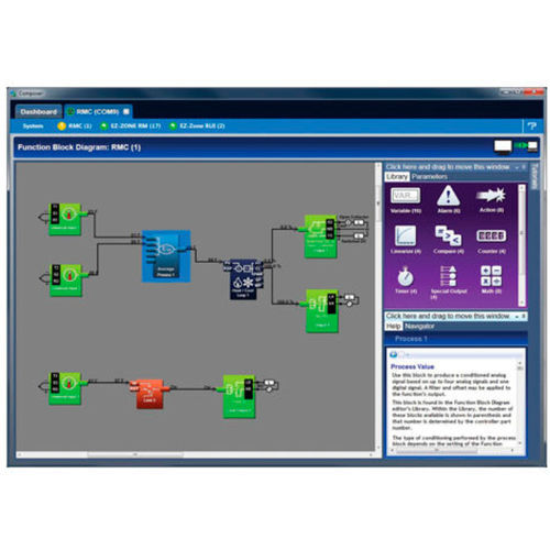 Logiciel de commande - COMPOSER® - Watlow Electric Manufacturing Company - d'édition / de mise en service / Ethernet