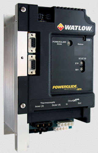 Contrôleur de puissance numérique - POWERGLIDE® - Watlow Electric Manufacturing Company - sur rail DIN / modulaire / pour zone régulée en température