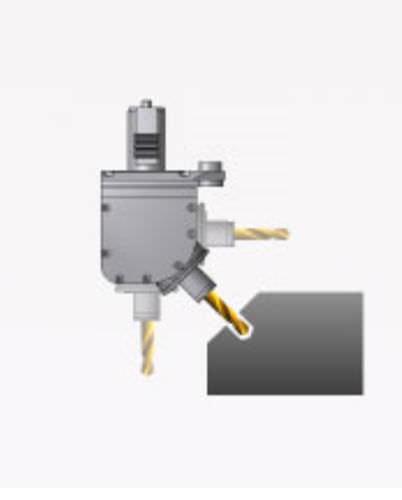 Porte-outil VDI - Form D - ROMAI - de perçage / radial