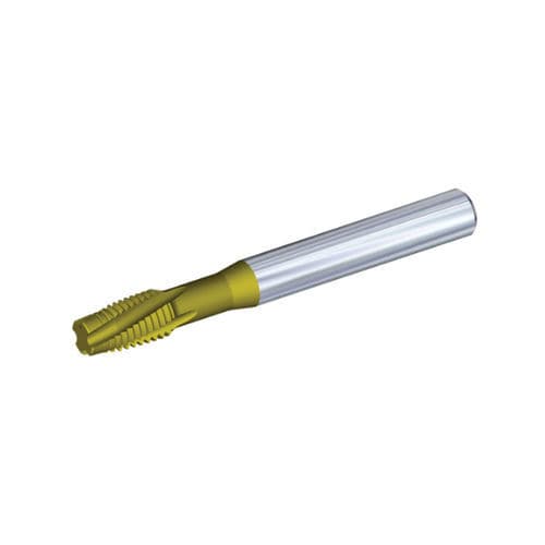 Taraud pour trous débouchants - T320M series - Kennametal - à main / monobloc / à goujures hélicoïdales