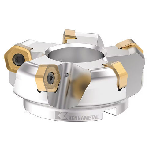 Fraise deux tailles - Dodeka MAX™ KSHR series - Kennametal - à plaquettes amovibles / à surfacer / d'épaulement