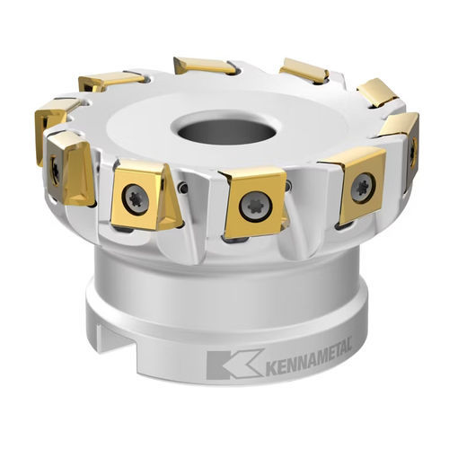 Fraise d'épaulement - 4-12 KT™ - Kennametal - tangentielle / à plaquettes / d'ébauche