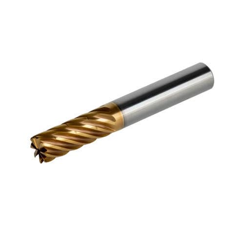 Fraise à 8 dents - HARVI™ IV - Kennametal - en bout / carbure monobloc / d'ébauche