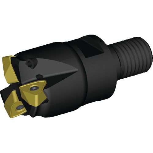 Fraise deux tailles - KenFeed™ 2X - Kennametal - à plaquettes amovibles / à copier / à tréfler