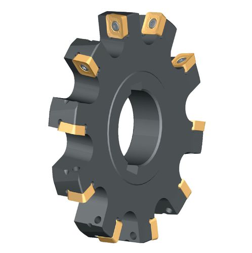 Fraise trois tailles - KSSM™  - Kennametal - à plaquettes amovibles / à rainurer / pour la découpe