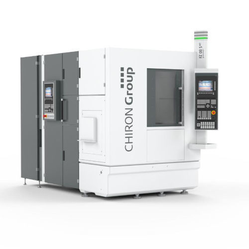 Centre de fraisage-tournage CNC - 08 series - CHIRON Group SE - vertical / 5 axes / à colonne
