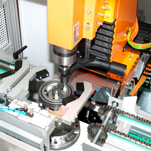 Machine à équilibrer verticale - VUBK50-UF-A-1ST - CEMB - statique / pour poulie / automatique