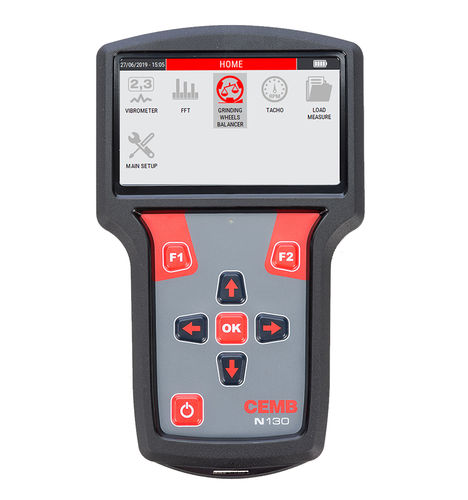 Vibromètre de surveillance de machine - N130-GL - CEMB - pour l'équilibrage / portable / numérique