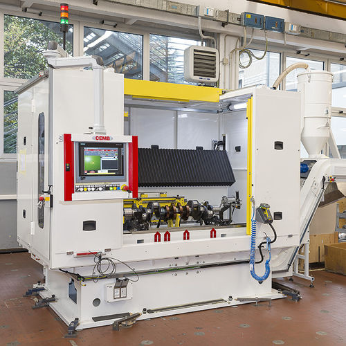 Machine à équilibrer horizontale - ZBK200-TA - CEMB - dynamique / hydraulique / pour vilebrequins
