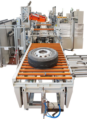 Machine à équilibrer horizontale - VEB/WT40/S9 - CEMB - dynamique / pneumatique / pour les techniques automobiles