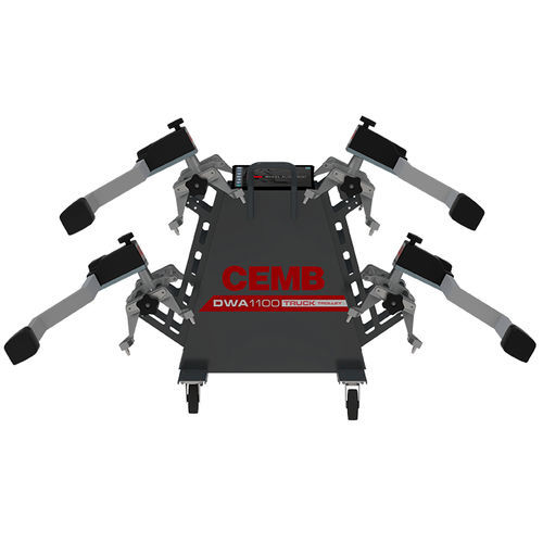 Banc de géométrie CCD - DWA1100 Truck Trolley - CEMB - pour voiture