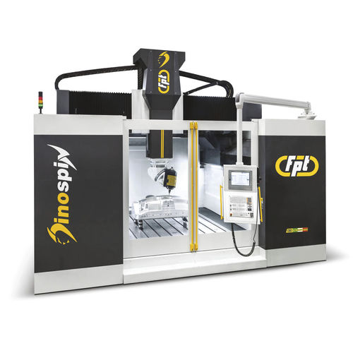 Fraiseuse CNC 5 axes - DINOSPIN - FPT INDUSTRIE - verticale / à portique / pour l'industrie du moule