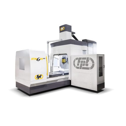 Fraiseuse CNC verticale - STINGER  - FPT INDUSTRIE - 5 axes / avec table rotative / pour l'industrie du moule