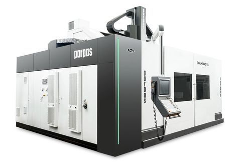Centre d'usinage CNC 5 axes - DIAMOND 30 - Parpas - universel / pour acier / pour fonte