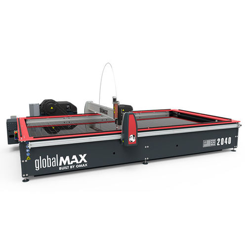 Machine de découpe au jet d'eau abrasif - GLOBALMAX 2040 - OMAX - pour métal / pour matières plastiques / pour matériaux composites