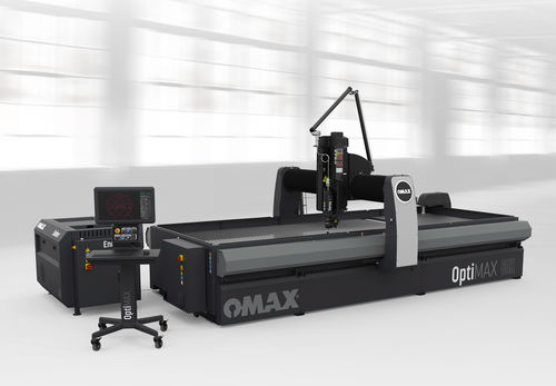 Machine de découpe au jet d'eau abrasif - OPTIMAX 60X - OMAX - pour métal / pour matières plastiques / pour matériaux composites