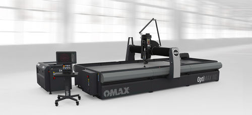 Machine de découpe au jet d'eau abrasif - OPTIMAX 80X series - OMAX - pour métal / pour matières plastiques / pour matériaux composites