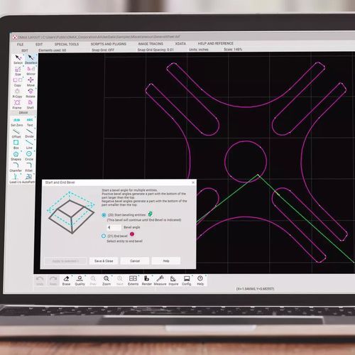 Module logiciel de visualisation - IntelliMAX - OMAX - de programmation / d'imbrication / d'ERP