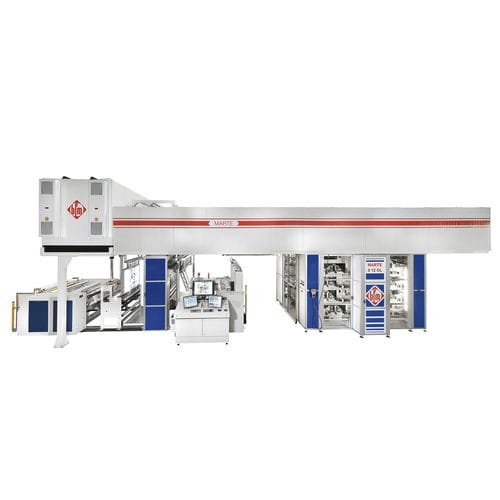 Presse flexographique à tambour central - MARTE 8 series - bfm S.r.l., Costruzione Macchine per Materie Plastiche - à 8 couleurs / pour papier / pour film en plastique