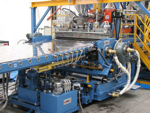 Ligne d'extrusion de plaques - B.G. PLAST S.r.l. - pour PET / pour PC / pour PMMA