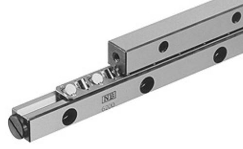 Guide linéaire à patin - NV  - NB - à billes / à rouleaux croisés / de précision