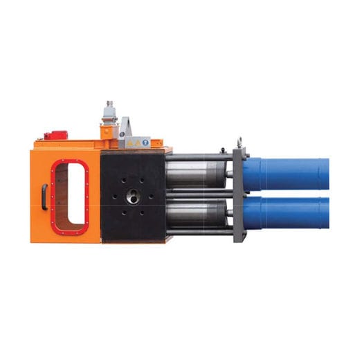 Changeur de filtre continu - JW-SZ series - Jwell Extrusion Machinery Co., Ltd., Shanghai - hydraulique