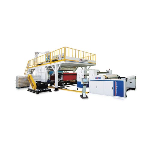 Ligne de production de non-tissé - JW series - Jwell Extrusion Machinery Co., Ltd., Shanghai - automatique / à grande vitesse / par fusion-soufflage