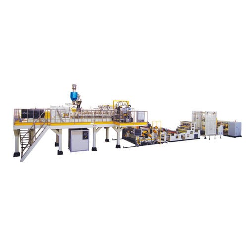 Ligne d'extrusion double vis - JWE series - Jwell Extrusion Machinery Co., Ltd., Shanghai - pour le thermoformage / de plaques / pour PET