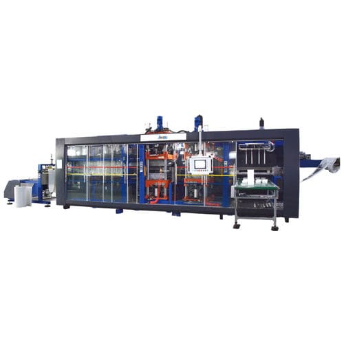 Thermoformeuse alimentée par rouleau - HW-850 - Jwell Extrusion Machinery Co., Ltd., Shanghai - pour emballage / entièrement automatique / sous vide