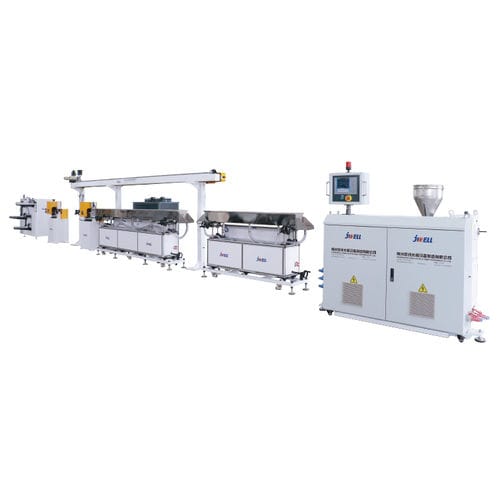 Ligne d'extrusion avec refroidissement à eau - JWS45 - Jwell Extrusion Machinery Co., Ltd., Shanghai - monocouche / avec écran tactile / à haut débit