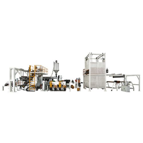 Ligne d'extrusion multicouche - JW1 series - Jwell Extrusion Machinery Co., Ltd., Shanghai - avec écran tactile / à haut débit / contrôlée par PLC