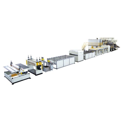 Ligne d'extrusion multicouche - JWS series - Jwell Extrusion Machinery Co., Ltd., Shanghai - monocouche / avec écran tactile / contrôlée par PLC