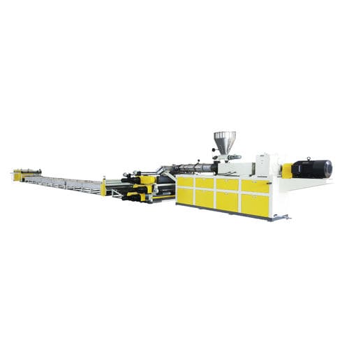 Ligne d'extrusion multicouche - SJZ80/156 - Jwell Extrusion Machinery Co., Ltd., Shanghai - bivis conique / de plaques / pour PVC