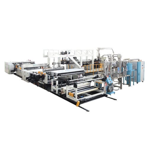 Ligne d'extrusion de film à plat - JWS series - Jwell Extrusion Machinery Co., Ltd., Shanghai - pour TPU / pour film imperméable