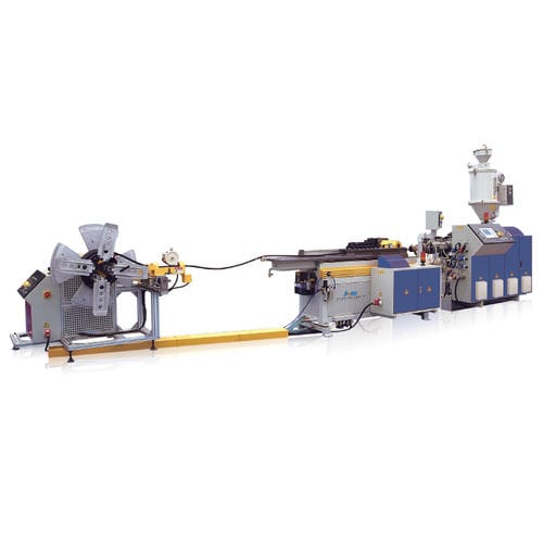 Ligne d'extrusion monocouche - JWDBW series - Jwell Extrusion Machinery Co., Ltd., Shanghai - avec écran tactile / contrôlée par PLC / de tuyau