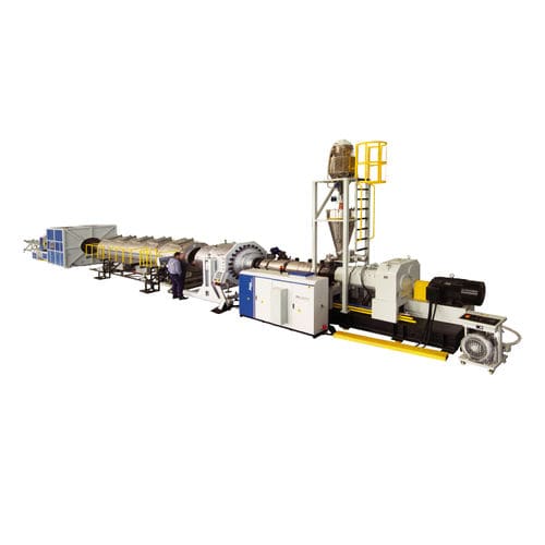 Ligne d'extrusion double vis - JWG series - Jwell Extrusion Machinery Co., Ltd., Shanghai - de tuyau / pour PVC / pour tubes de drainage
