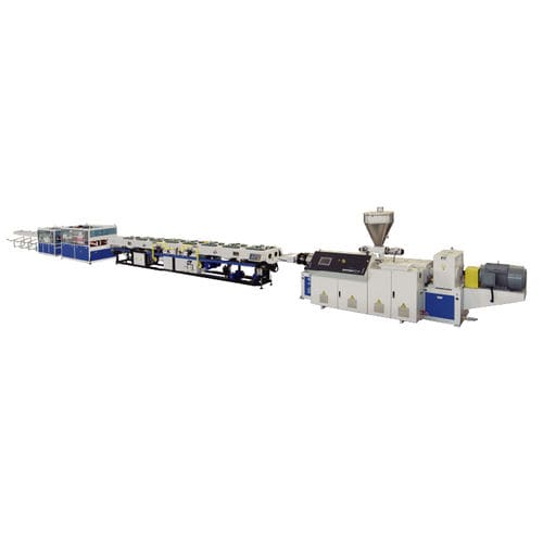 Ligne d'extrusion multicouche - JWG-PVC series - Jwell Extrusion Machinery Co., Ltd., Shanghai - double vis / avec écran tactile / contrôlée par PLC