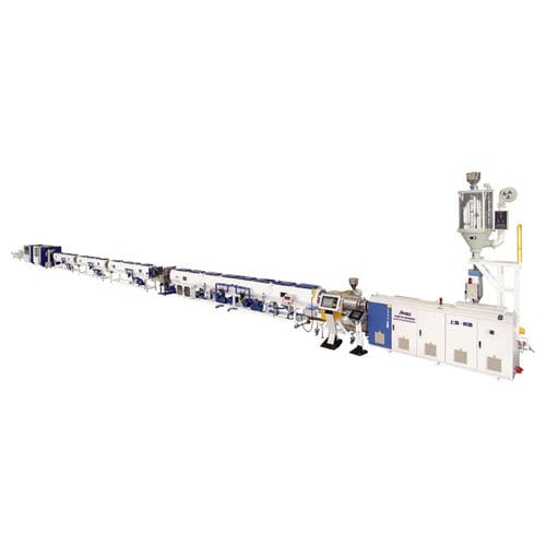 Machine de fabrication de tuyaux en HDPE - JWGXPE series - Jwell Extrusion Machinery Co., Ltd., Shanghai - automatique / à grande vitesse / contrôlée par PLC