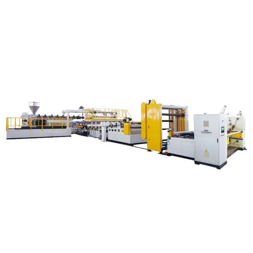 Ligne d'extrusion de film à plat - JWS series - Jwell Extrusion Machinery Co., Ltd., Shanghai - pour TPU