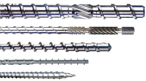 Vis d'extrusion en acier - Jwell Extrusion Machinery Co., Ltd., Shanghai - haute durabilité / anticorrosion / anti-abrasion